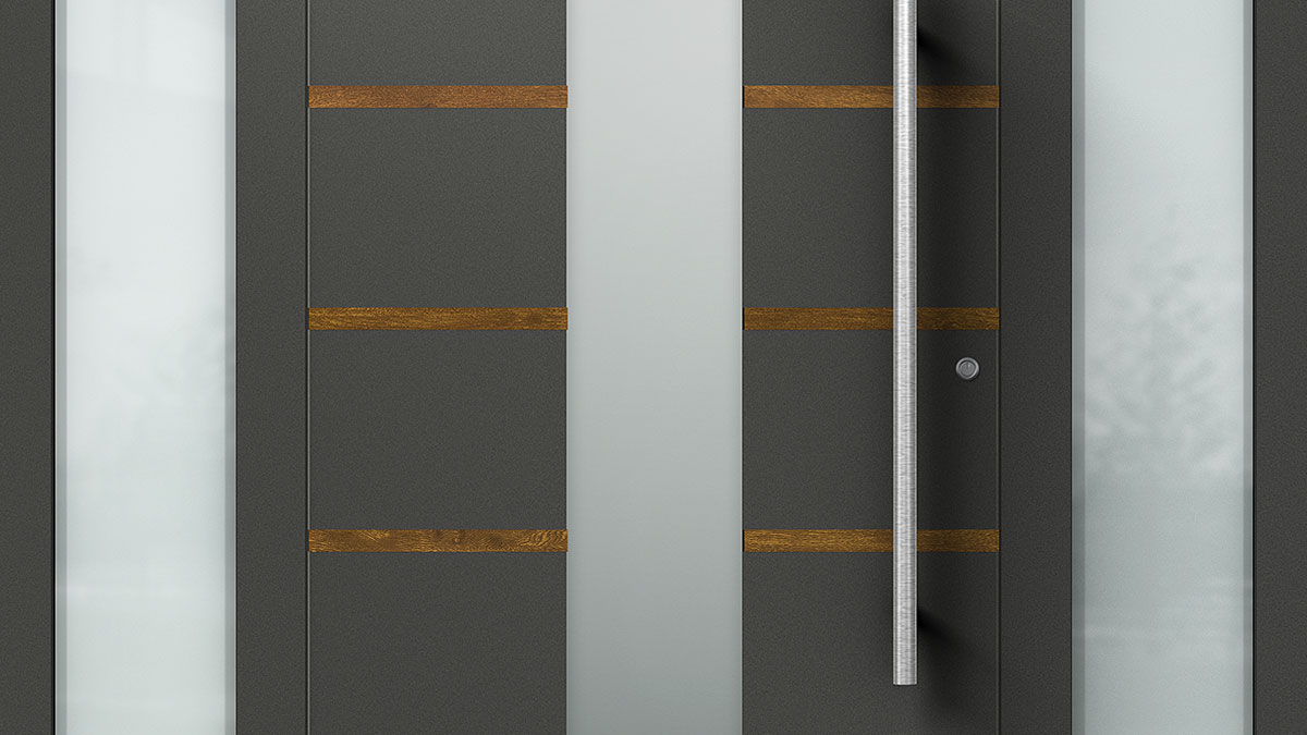 Aluminium-Haustüren von Adoro - Serie Modern