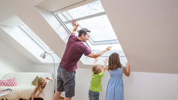 Neher Rollo für Dachfenster