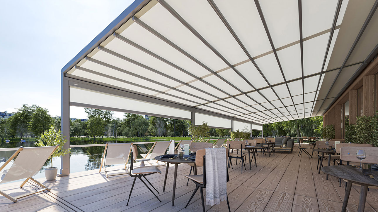 Pergolamarkise markilux pergola