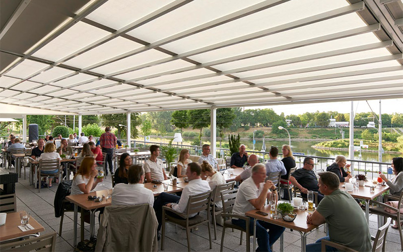 markilux Sonnenschutz für Gastronomie und Hotellerie