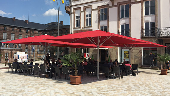 Gastroschirme GLÜCK & FRANKE, Berlin